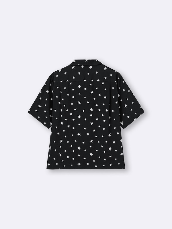 オープンカラーシャツ(5分袖) ジョジョの奇妙な冒険