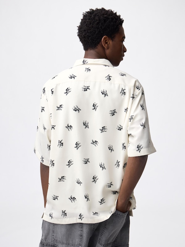 オープンカラーシャツ(5分袖) ジョジョの奇妙な冒険