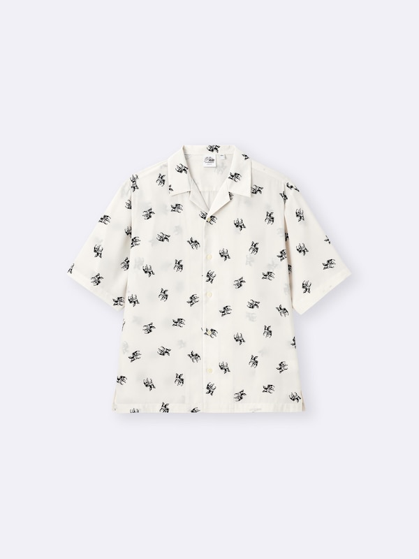 オープンカラーシャツ(5分袖) ジョジョの奇妙な冒険