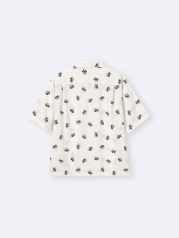 オープンカラーシャツ(5分袖) ジョジョの奇妙な冒険