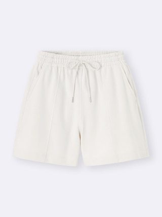 スウェットショートパンツ+OS(米国仕様) 【レディース】 【パンツ】【GU公式/ジーユー】 【OFF WHITE】 スウェットショートパンツ+OS(米国仕様) 【レディース】 【パンツ】【GU公式/ジーユー】 【OFF WHITE】