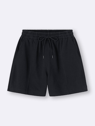 スウェットショートパンツ+OS(米国仕様) 【レディース】 【パンツ】【GU公式/ジーユー】 【BLACK】