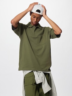 ドライカノコポロシャツ(5分袖) ENGINEERED GARMENTS