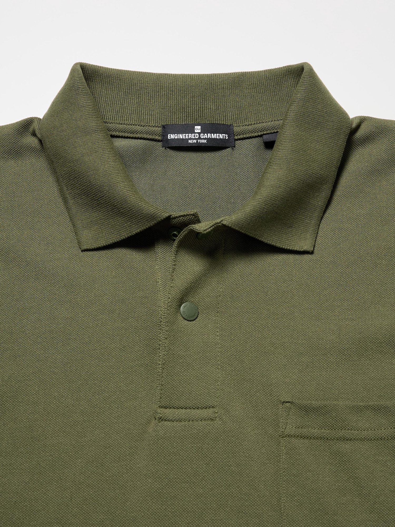GU公式 | ドライカノコポロシャツ(5分袖) ENGINEERED GARMENTS(ユニ