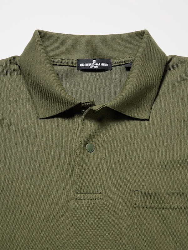 ドライカノコポロシャツ(5分袖) ENGINEERED GARMENTS