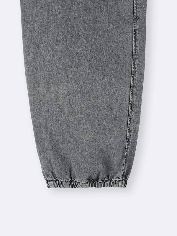 GIRLSライトデニムカーゴバレルレッグパンツJR