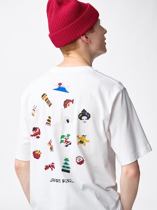 グラフィックT 大図まこと 【メンズ】 【Tシャツ・カットソー】【GU公式/ジーユー】 【WHITE】