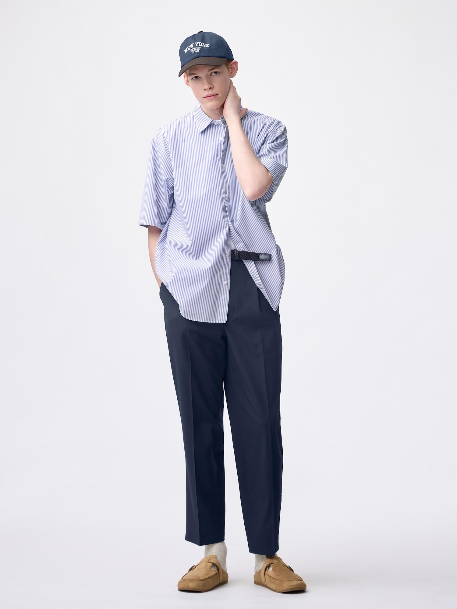 GU公式 | ドライタックアンクルパンツ+EC(丈長め72.0cm)(メンズ)