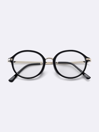 UVカットメタルコンビネーションボストンサングラス 【レディース】 【グッズ】【GU公式/ジーユー】 【BLACK】 UVカットメタルコンビネーションボストンサングラス 【レディース】 【グッズ】【GU公式/ジーユー】 【BLACK】