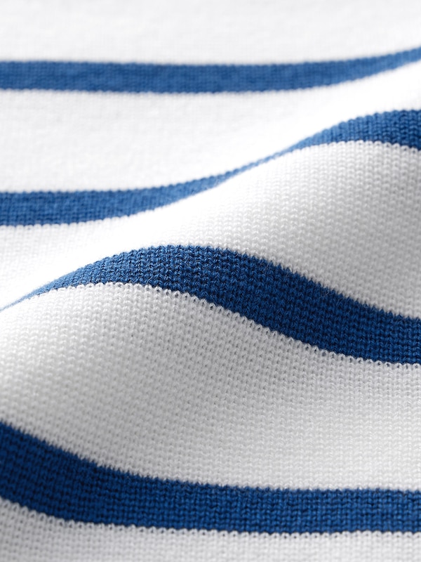 ミラノリブパネルボーダーセーター