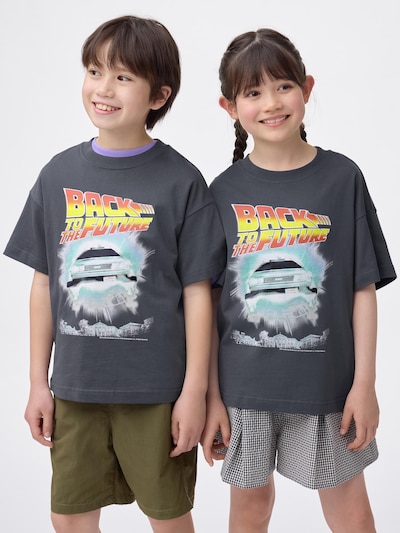 KIDS (남녀 겸용) 그래픽 T Back to the Future 1