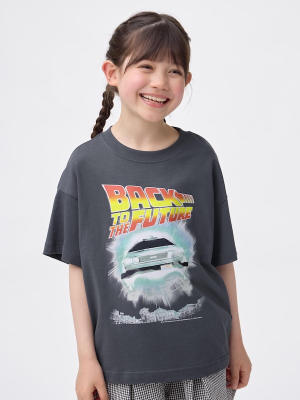 KIDS(男女兼用)グラフィックT Back to the Future 1
