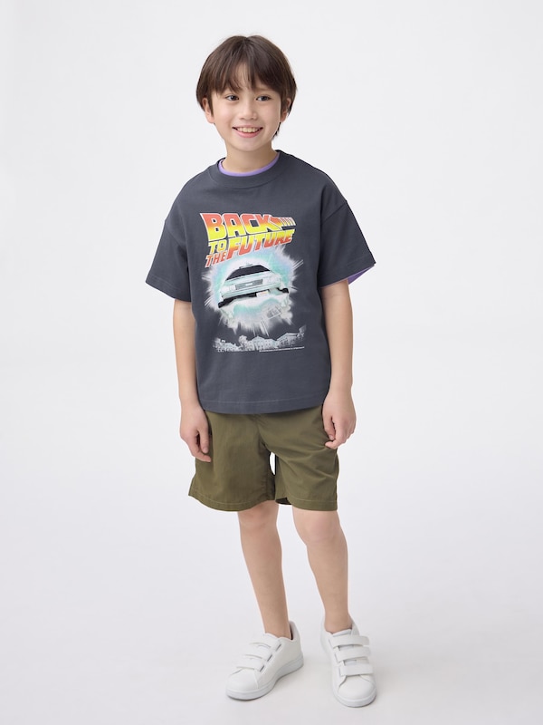 KIDS(男女兼用)グラフィックT Back to the Future 1
