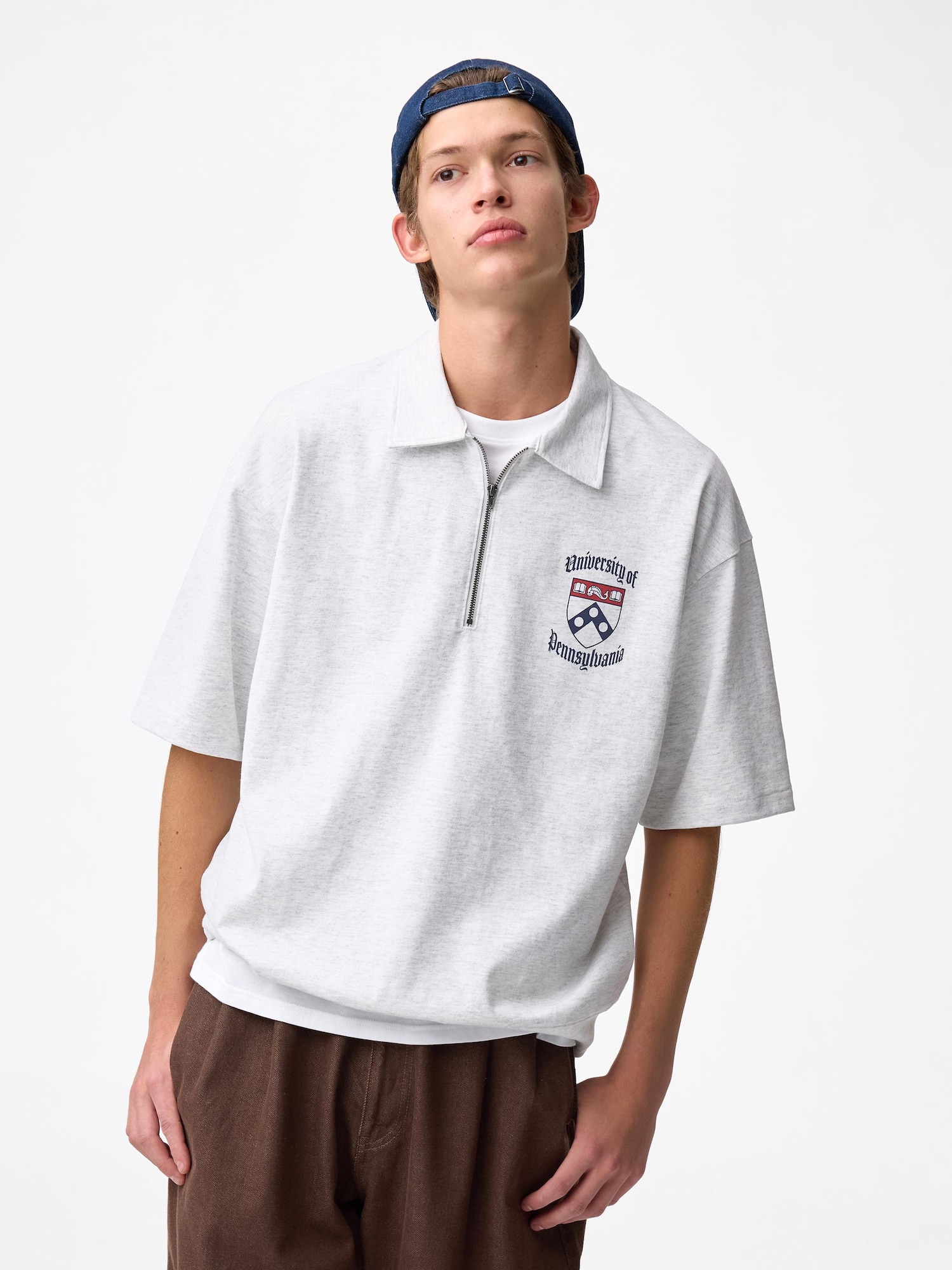 PGG ハーフジップシャツ ブラック/ホワイト (6) HALF ZIP SHIRT/ハーフジップシャツ/ロングスリーブ｜フリークスストア