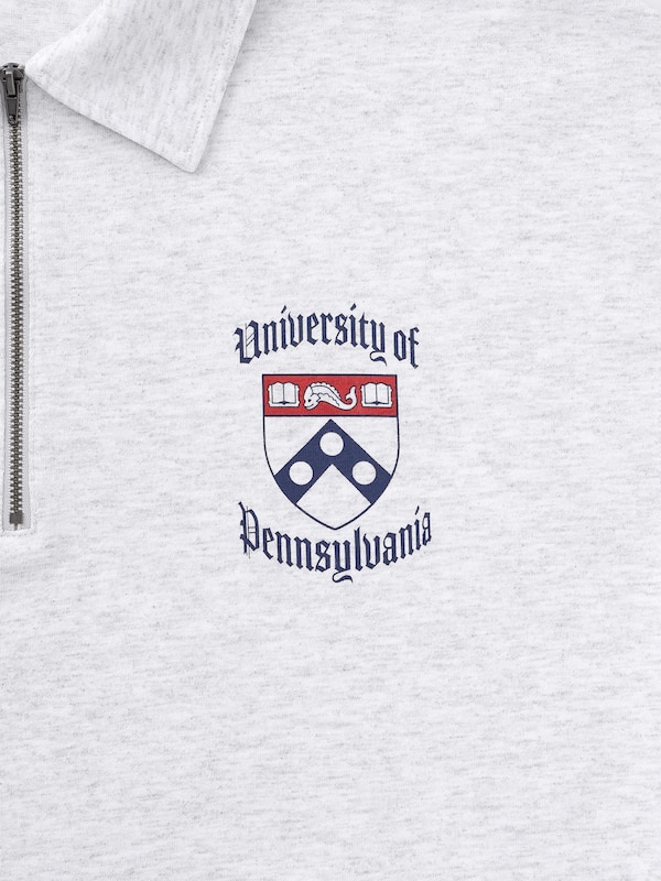 ハーフジップスウェT Pennsylvania