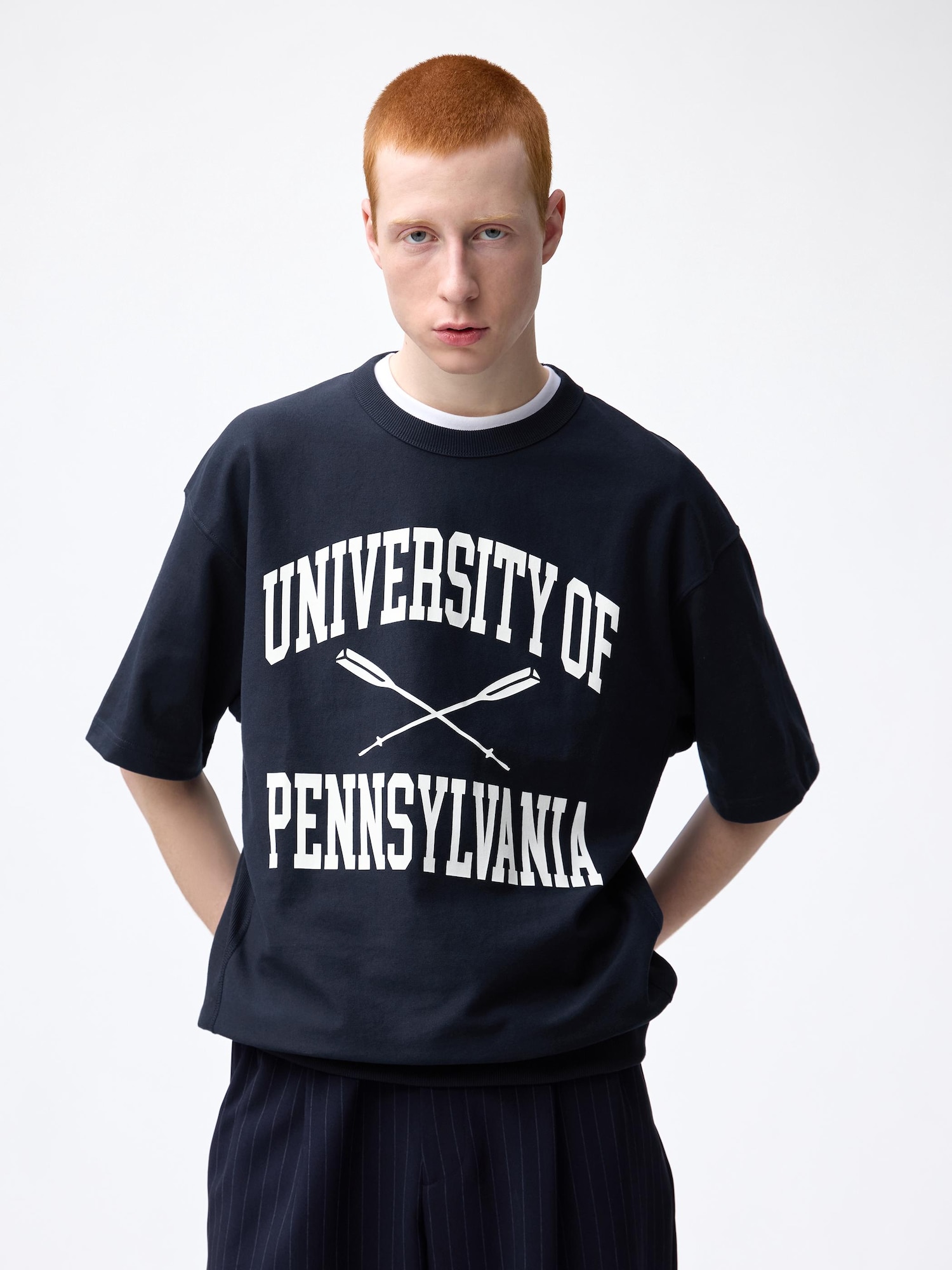 スウェT(5分袖) Pennsylvania