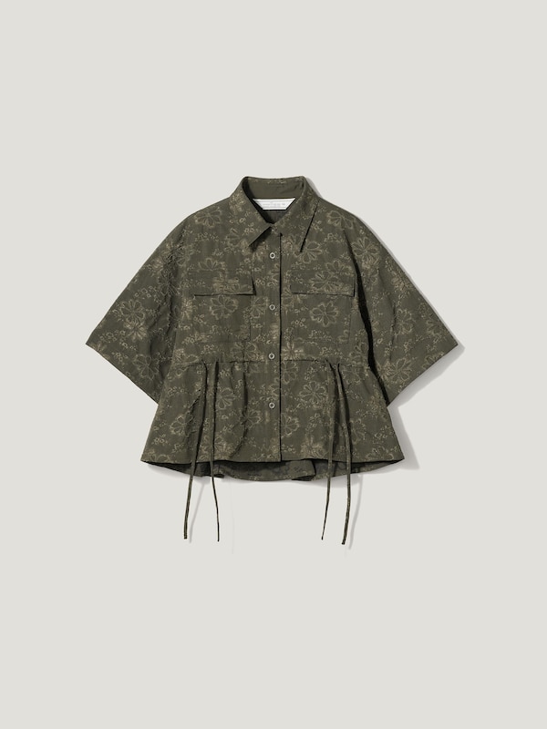 ユーティリティシャツ(5分袖) by rokh