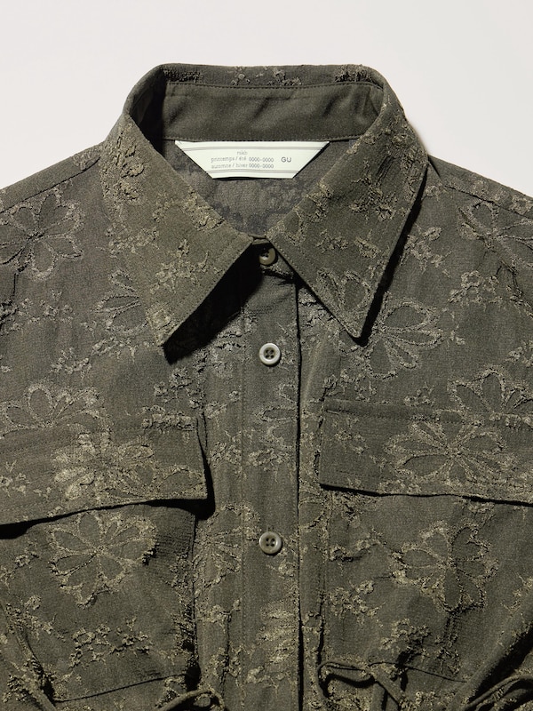 ユーティリティシャツ(5分袖) by rokh