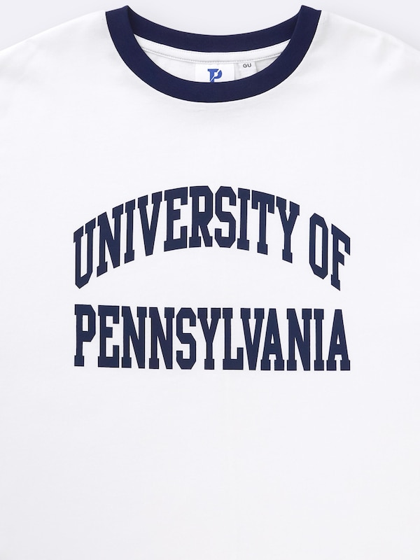 GIRLSコットンオーバーサイズT Pennsylvania JR