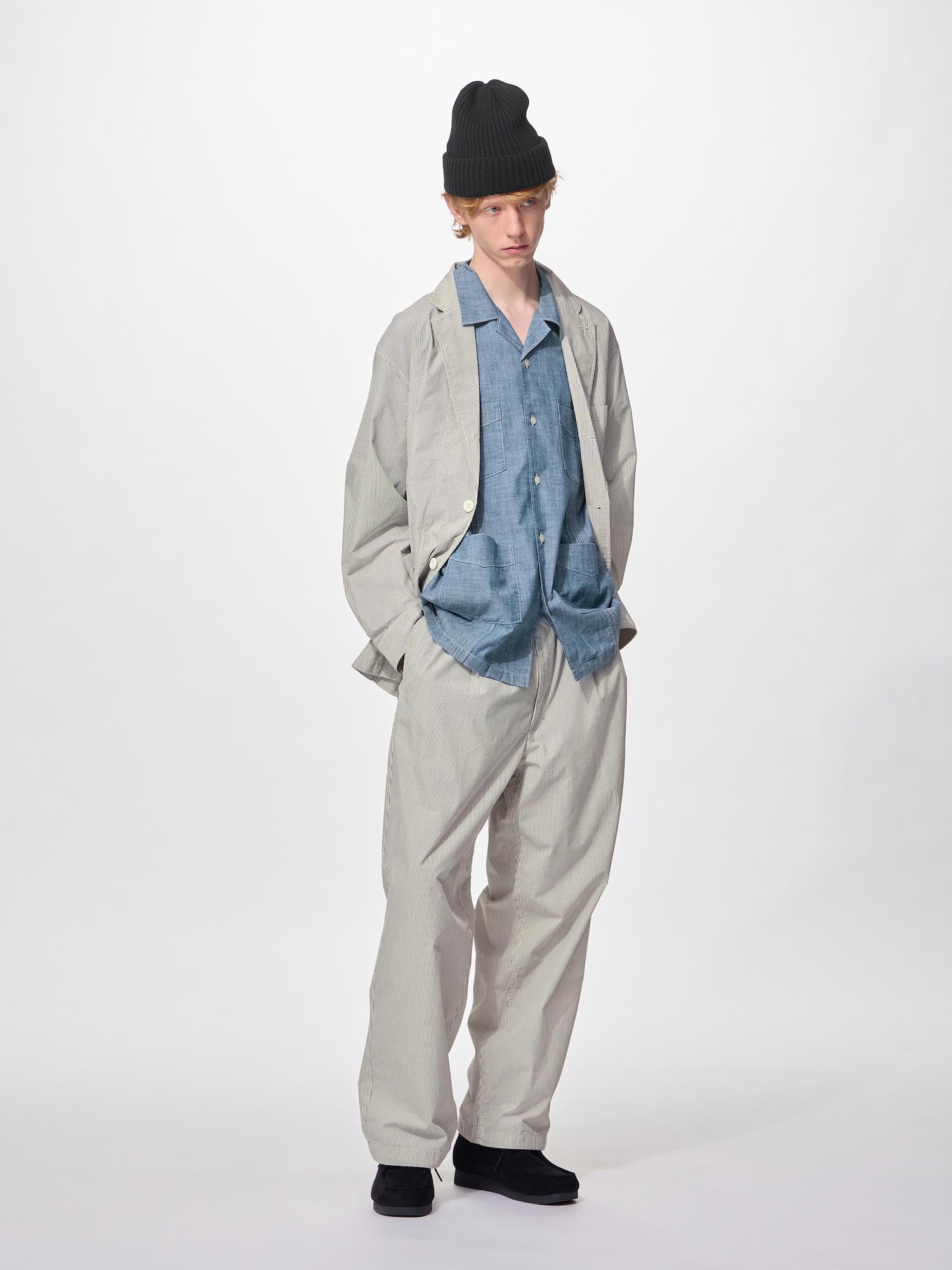 GU公式 | コードレーンイージーパンツ ENGINEERED GARMENTS(メンズ)