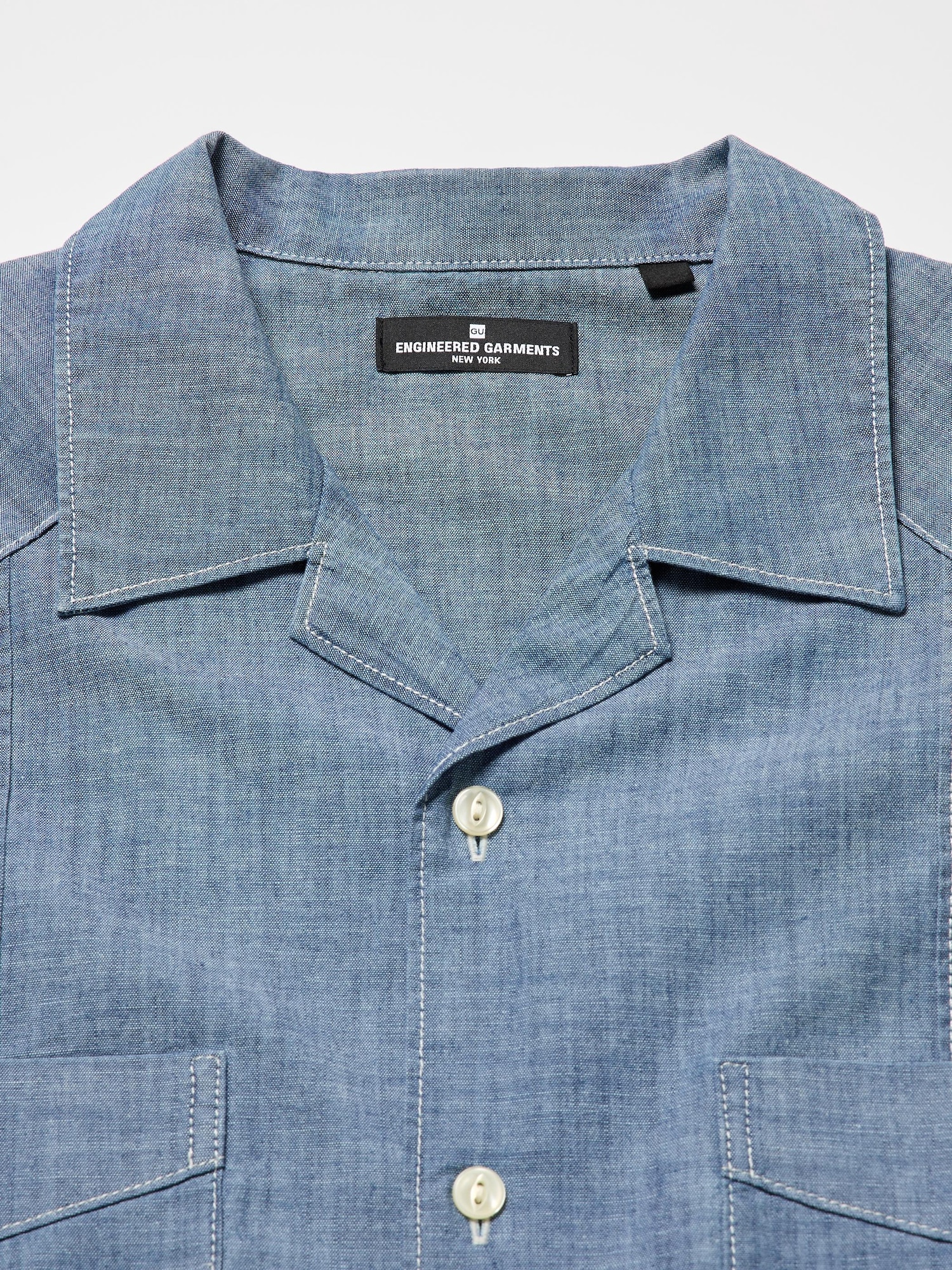 GU公式 | キューバシャツ(5分袖) ENGINEERED GARMENTS(メンズ)