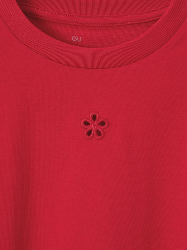 GIRLSクロップドカットアウトT