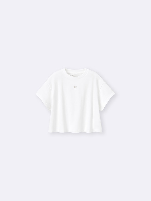 GIRLSクロップドカットアウトT