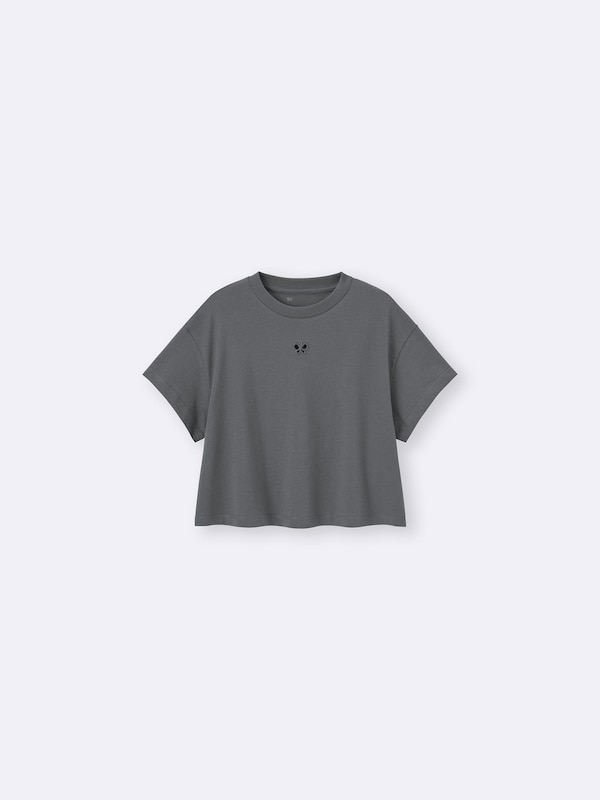 GIRLSクロップドカットアウトT