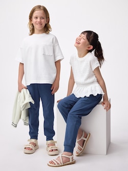 KIDS(男女兼用)ドライストレッ  チジョガーパンツ