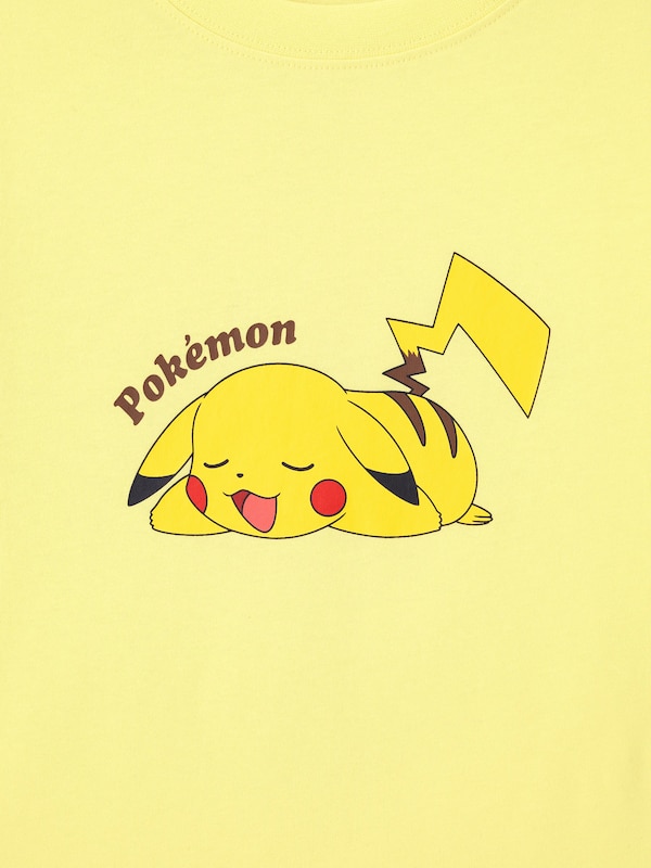 KIDS(男女兼用)コットンラウンジセット(半袖&ショートパンツ) Pokemon