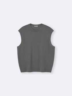 ウォッシャブルニットベスト+E