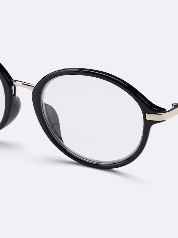 UVカットメタルコンビネーションボストンサングラス