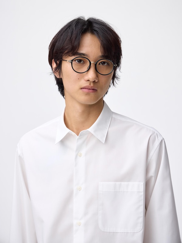 UVカットメタルコンビネーションボストンサングラス