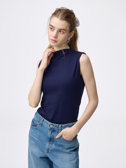 ボトルネックT(ノースリーブ)US+EC