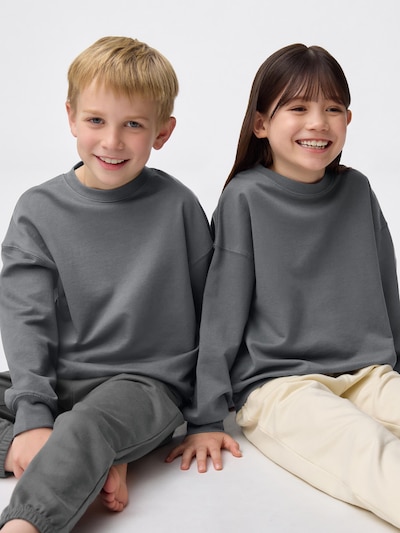 KIDS (남녀 겸용) 코튼 스웨트 풀오버