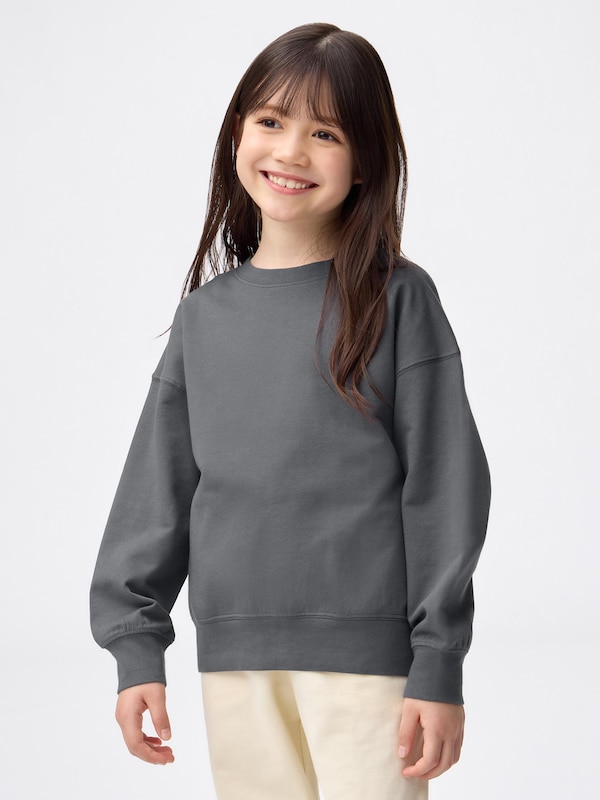 KIDS(男女兼用)コットンスウェットプルオーバー