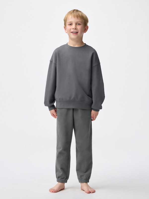 KIDS(男女兼用)コットンスウェットプルオーバー