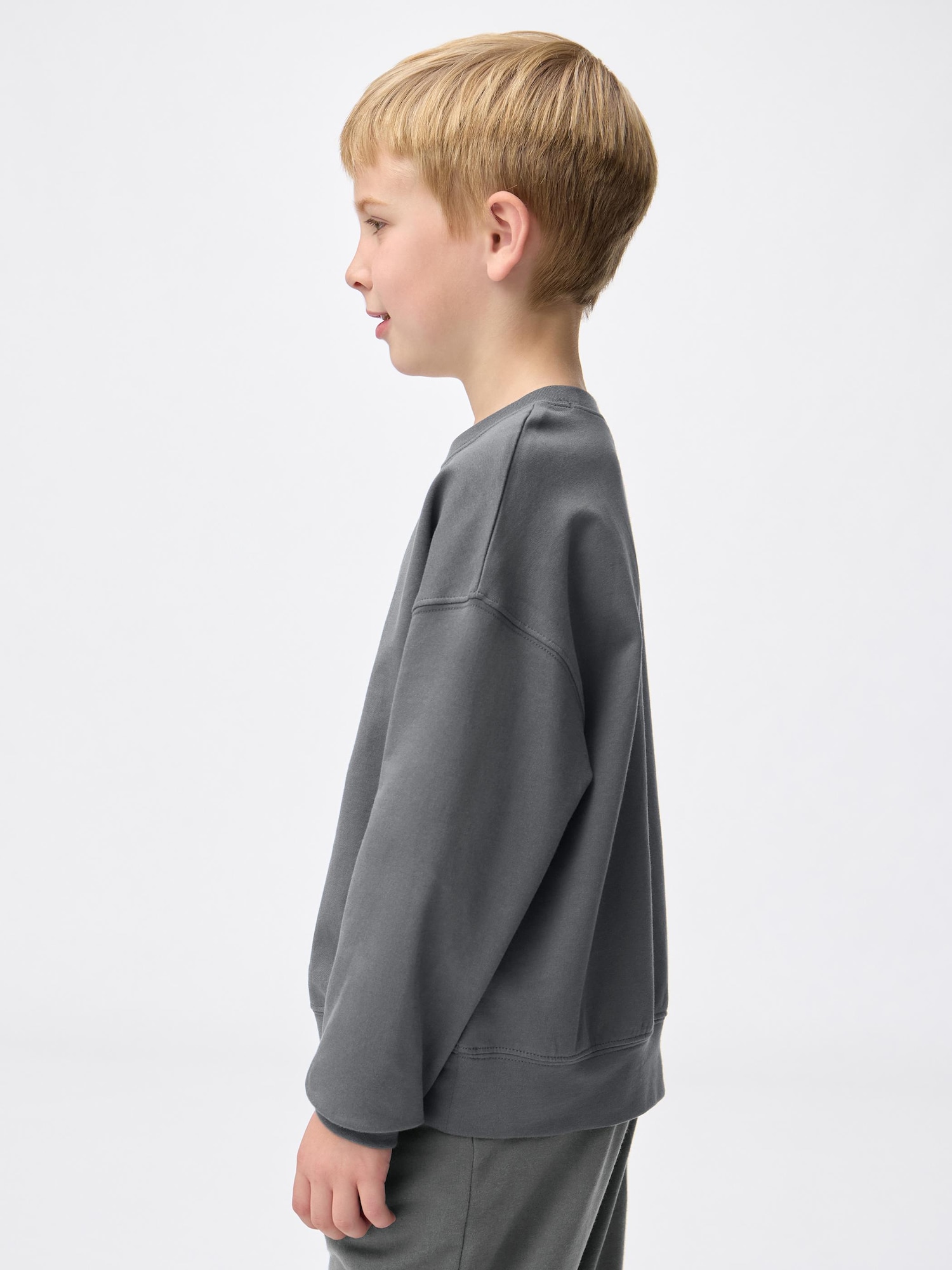 GU公式 | KIDS(男女兼用)コットンスウェットプルオーバー