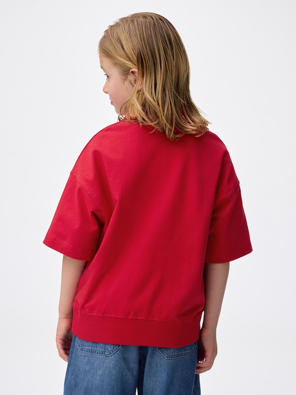 KIDS(男女兼用)スウェT(5分袖)(ラガー)