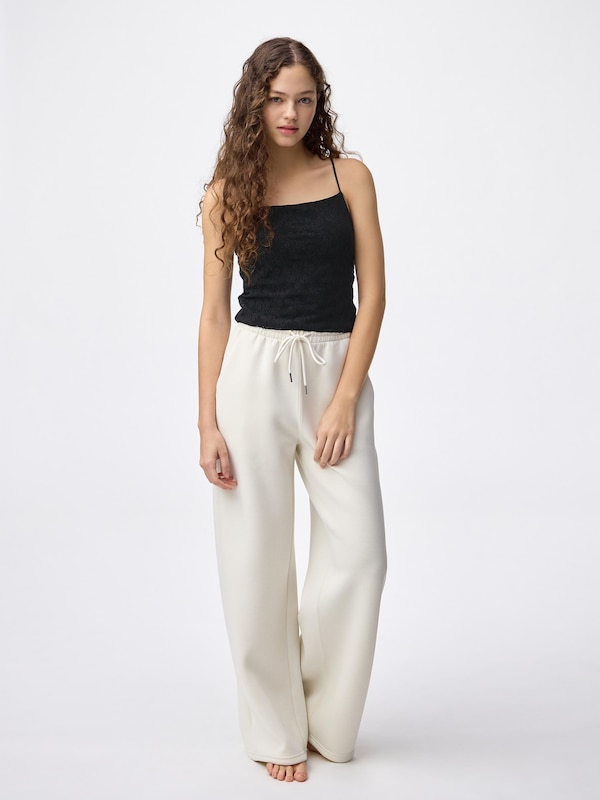 ブラフ  ィールクロップドレースキャミソール