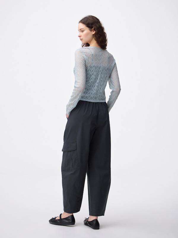 カーゴバレルアンクルパンツ+EC(丈長め69.0cm)