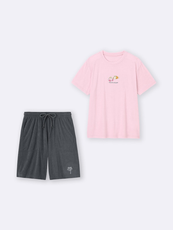 パイルラウンジセット(半袖&ショートパンツ) Kirby