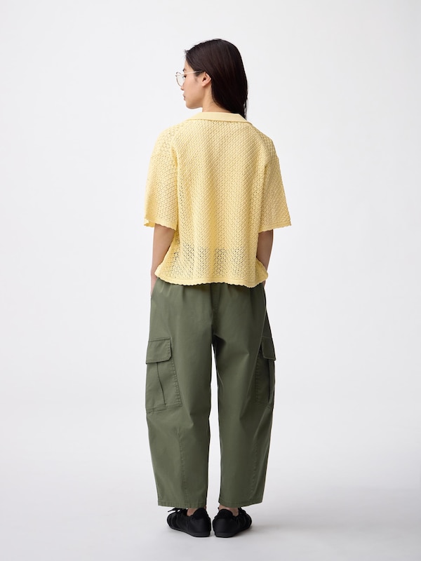 カーゴバレルアンクルパンツ+EC(丈短め57.0cm)