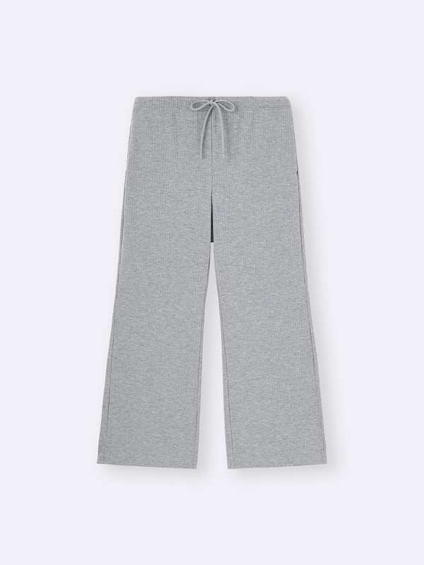 リブイージーパンツ+EC(丈短め62.0cm)