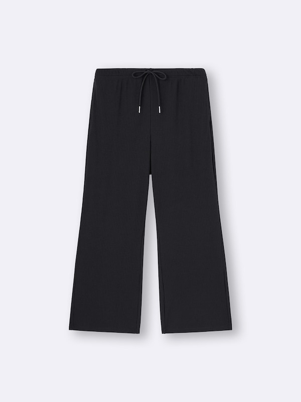 リブイージーパンツ+EC(丈短め62.0cm)