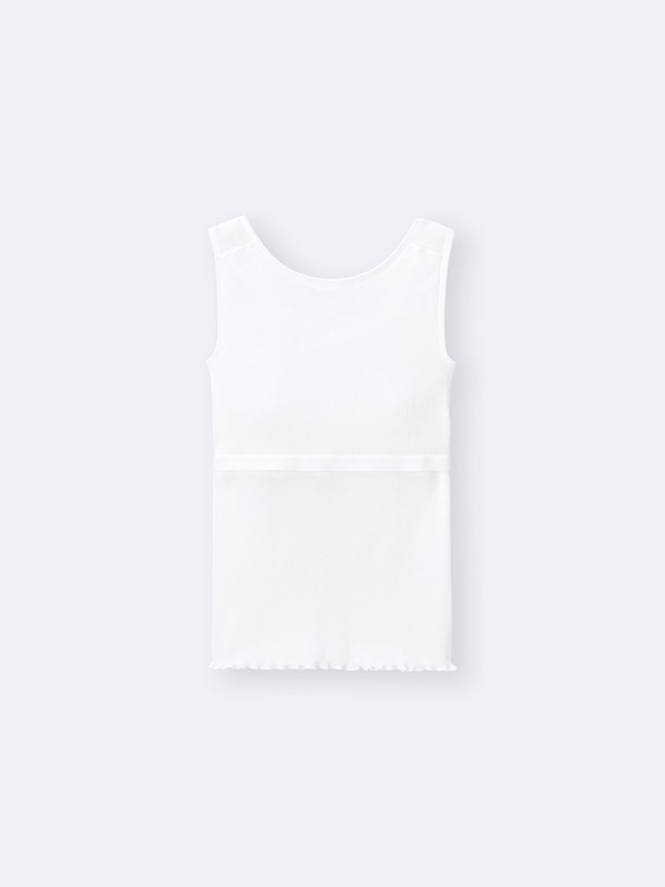 GIRLSブラフィールプチリブタンクトップ