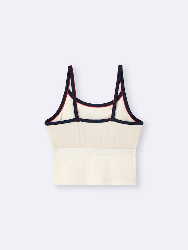 GIRLSブラフィールプチクロップドバイカラーキャミソール