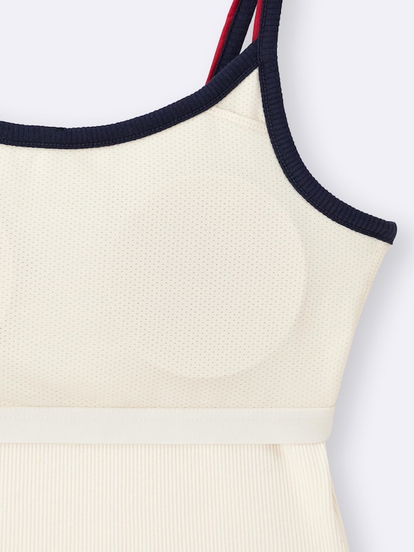 GIRLSブラフィールプチクロップドバイカラーキャミソール