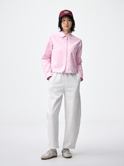 スウェットバレルアンクルパンツ(丈標準64.0～68.0cm)