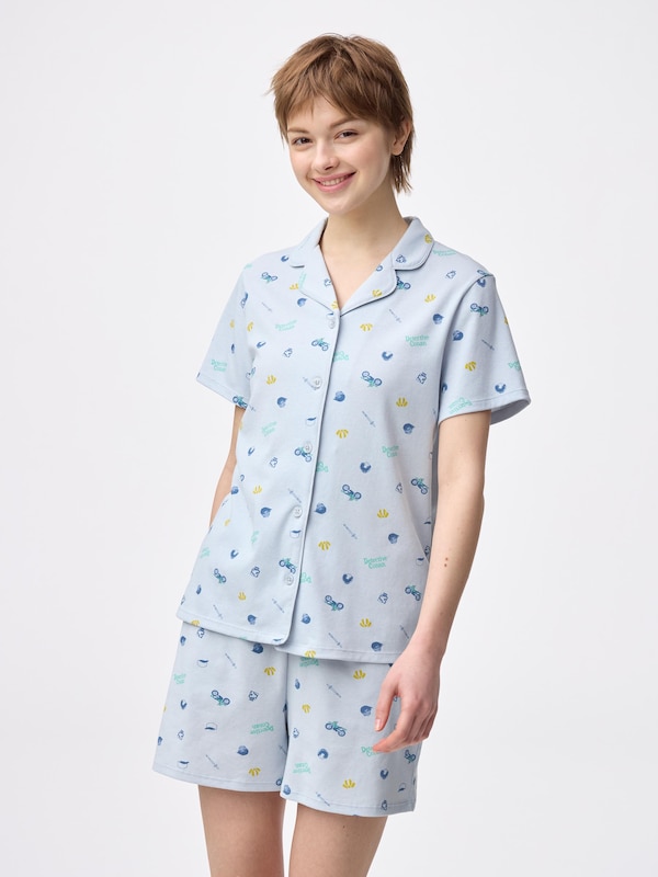 コットンブレンドパジャマ(半袖&ショートパンツ) 名探偵コナン